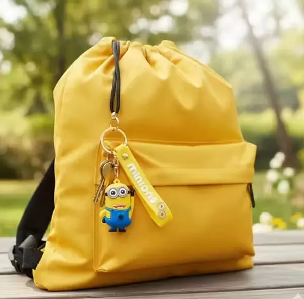 Cartoon_Minion_Rubber_Keychain_For_Daily_Use(1Pcs)