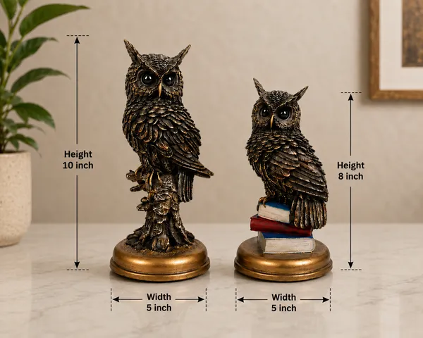 Grey_Ceramic_Wisdom_Owl_duo_Statue