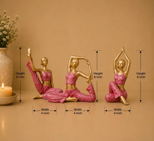 Pink_Ceramic_Yoga_Lady_Pink_Statue