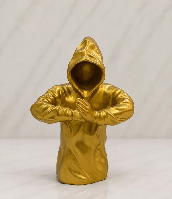 Yellow_Ceramic_Statue_for_Home_Decor