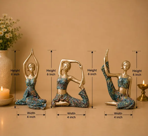 Grey_Ceramic_yoga_figurines
