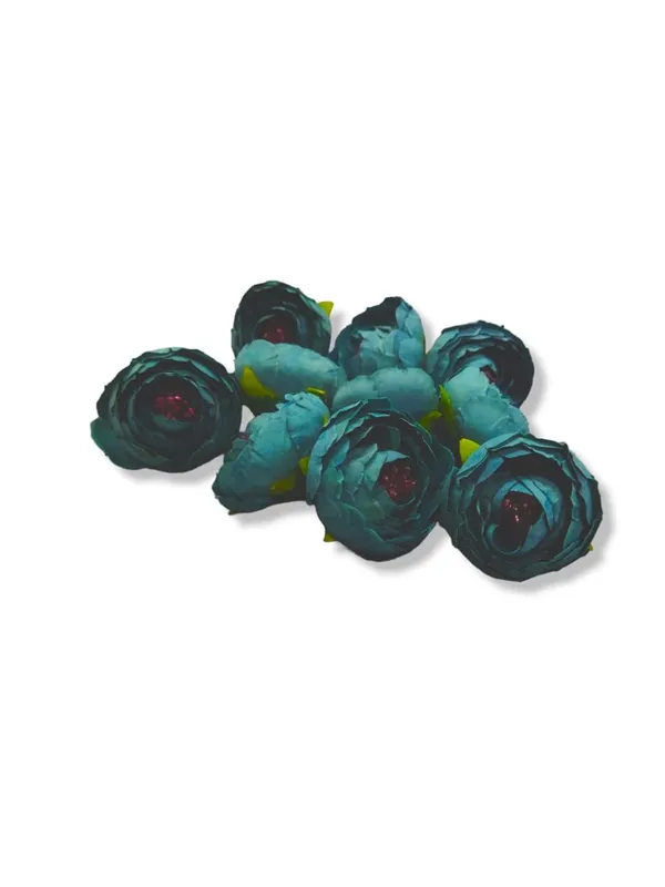 CAKE_DECOR™_New_Sunflower_Artificial_Flower_for_Cake_Decoration_–_Teal_Blue_|_Reusable_&_Food-Safe_Cake_Topper_for_Birthday,_Wedding_&_Party