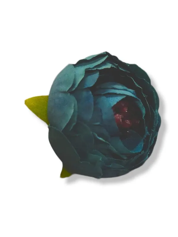 CAKE_DECOR™_New_Sunflower_Artificial_Flower_for_Cake_Decoration_–_Teal_Blue_|_Reusable_&_Food-Safe_Cake_Topper_for_Birthday,_Wedding_&_Party