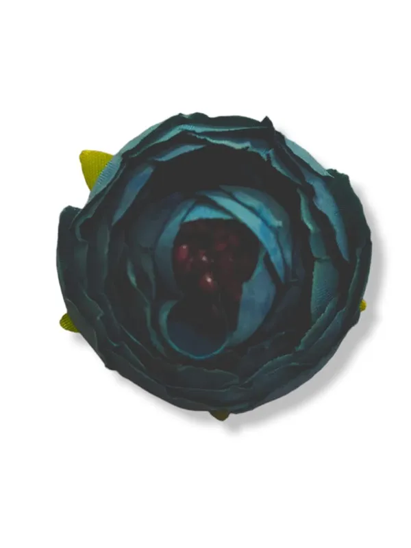 CAKE_DECOR™_New_Sunflower_Artificial_Flower_for_Cake_Decoration_–_Teal_Blue_|_Reusable_&_Food-Safe_Cake_Topper_for_Birthday,_Wedding_&_Party