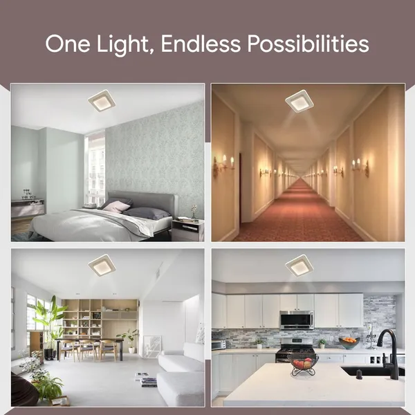LED_Ceiling_Light_(Square)_For_Home_24W_Modern_Surface_Mount_Panel_Lamp_With_3_Color_Modes_Warm_Natural_Cool_White_Elegant_Dual_Layer_Design_For_Living_Room_Bedroom_Office_