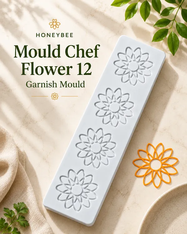 Honeybee_Rectangle_&_Mould_Chef_Flower_12_Garnish_Combo_(_Pack_of_2_)