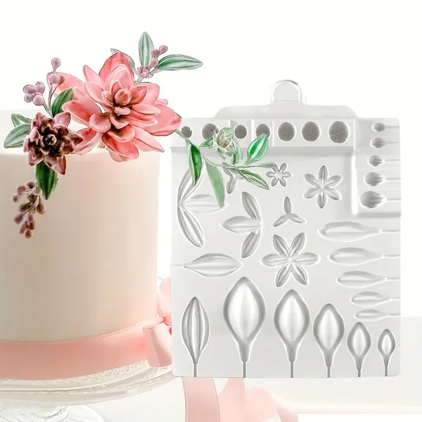 Cake_Silicon_31_Cavity_Succulents_Flower,_Petal,_Leaf_Silicon_Chocolate_Mould_Jelly_Mould