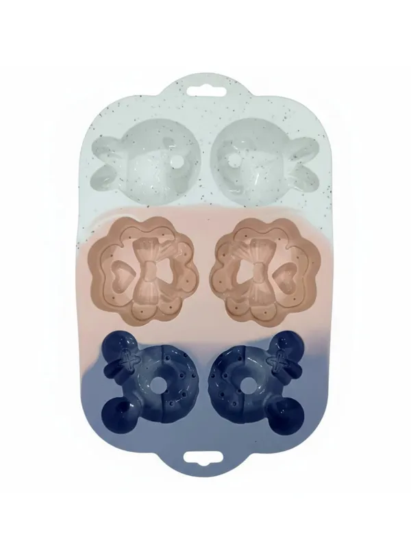 6-Cavity_Cartoon_Animal_Donut_&_Ring_Silicone_Chocolate_Mould_|_Non-Stick_Mold_for_Chocolate,_Candy,_Fondant,_Baking_&_Cake_Decorating