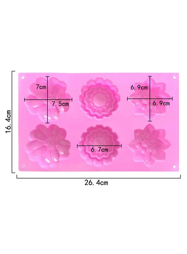 6_Cavity_3D_Flower_Silicone_Mold_|_Mixed_Floral_Design_Mould_for_Chocolate,_Fondant,_Soap_&_Resin_|_Non-Stick_&_Food-Grade