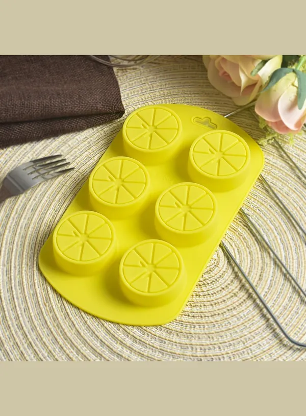 6-Cavity_Lemon_Silicone_Baking_Mold_for_Cupcakes_&_Muffins_|_Durable,_Non-Stick_&_Easy_to_Clean