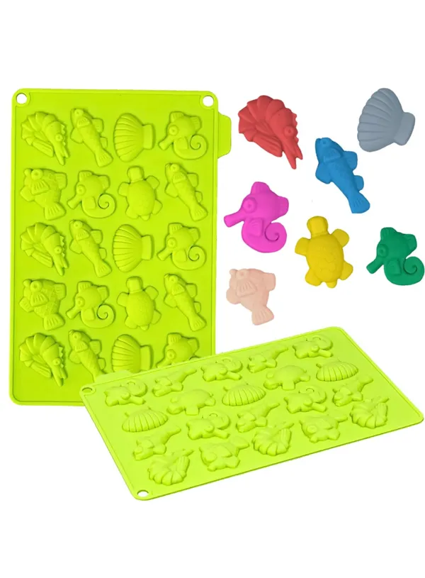 20-Cavity_Cute_Sea_Animal_Silicone_Mold_|_Non-Stick,_Flexible_|_For_Chocolate,_Muffin_&_Desserts