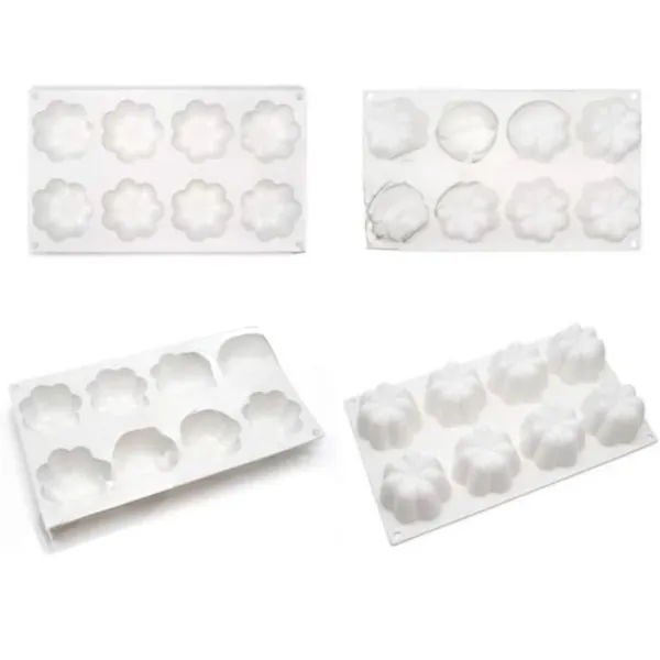 Flower_Shaped_Dome_Silicone_Chocolate_Mold