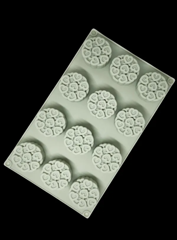12-Cavity_Intertwined_Heart_Silicone_Chocolate_Mold_?_Non-Stick,_Food-Grade_Round_Mould_for_Chocolates,_Baking,_Candy_&_DIY_Crafts