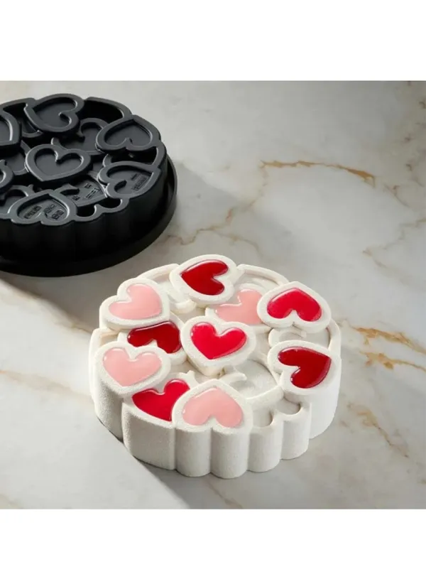 12-Cavity_Intertwined_Heart_Silicone_Chocolate_Mold_?_Non-Stick,_Food-Grade_Round_Mould_for_Chocolates,_Baking,_Candy_&_DIY_Crafts