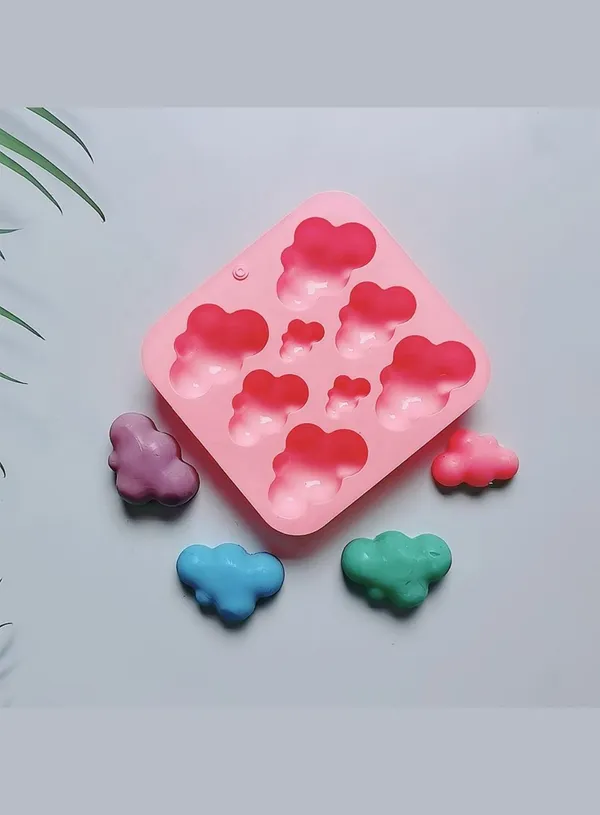 8-Cavity_Cloud_Silicone_Mold_|_Non-Stick,_Flexible_|_For_Chocolate,_Muffin_&_Desserts