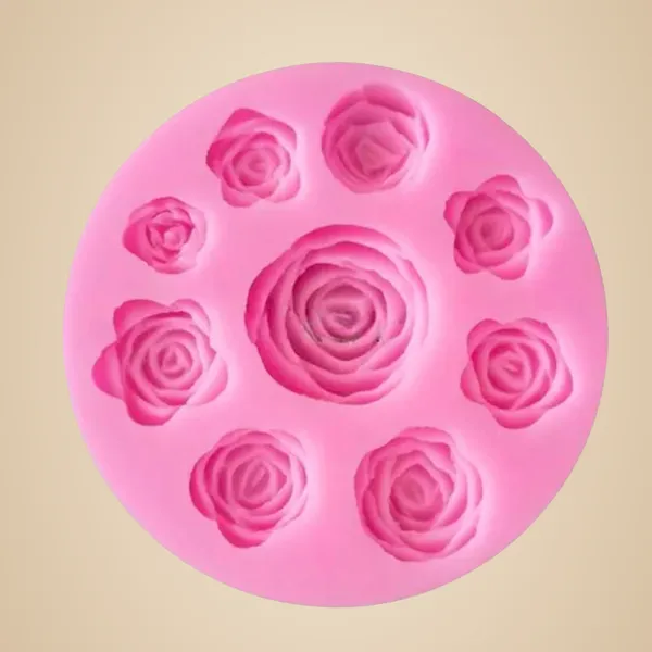 Cake_Decor_Silicone_9_Cavity_Roses_Flower_Fondant_Gumpaste_Mould,_Flexible_&_Nonstick_Marzipan_Chocolate_Mold,_Diy_Baking_Tool_For_Cupcakes,_Cake_Toppers,_Candy,_Ice,_Soap_&_Clay_Crafting