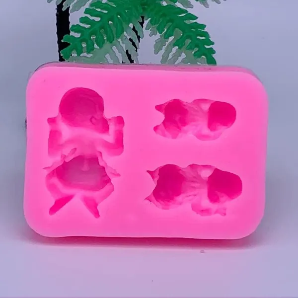 Cake_Decor_3_Cavity_Silicone_Sleeping_Baby_Fondant_Mould_Flexible_Nonstick_Food_Grade_For_Chocolate,_Marzipan,_Resin,_Soap,_Baby_Shower,_Birthday,_Cupcake_Decoration