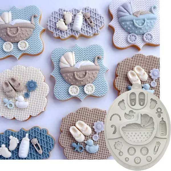 Cake_Baby_Themes_Silicone_Fondant_Mold_Silicon_Marzipan_Mould