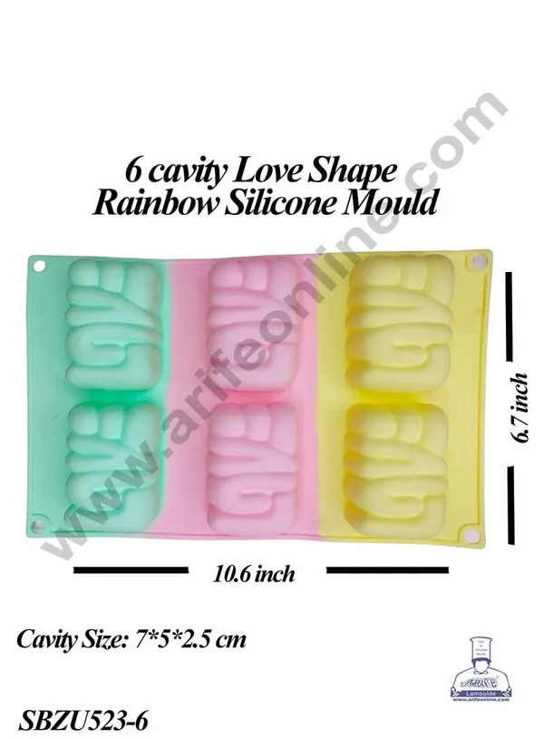 6-Cavity_Love_Shape_Silicone_Mold_|_Non-Stick,_Flexible_|_For_Cake,_Chocolate,_Jelly_&_Desserts