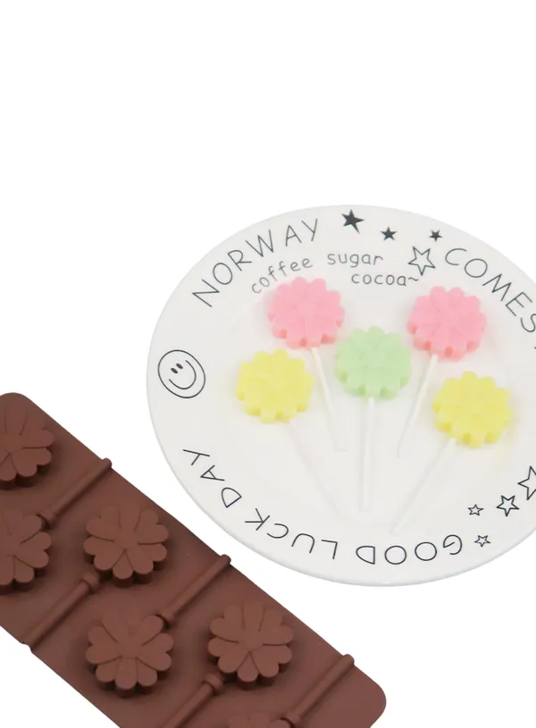 6-Cavity_Flower_Lollipop_Chocolate_Silicone_Mold_?_Non-Stick_Candy,_Chocolate_&_Craft_Baking_Mold