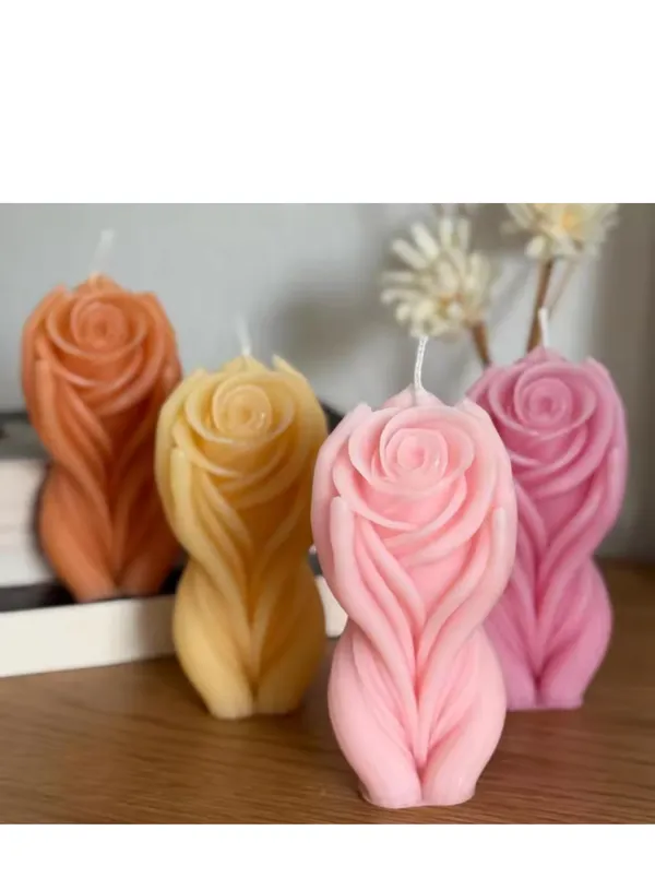 3D_Hand-Cupped_Rose_Pillar_Silicone_Candle_Mold_|_Non-Stick_Flexible_DIY_Mold_for_Wax_Candle,_Soap_&_Resin_Making