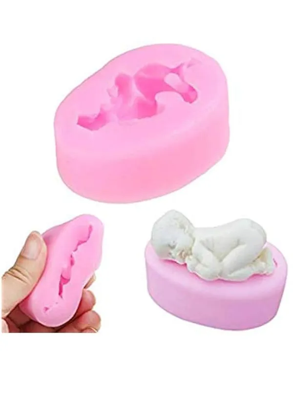 Silicon_1Pc_Sleeping_Baby_Fondant_Clay_Marzipan_Cake_Decoration_Mould