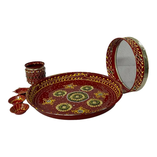 Karwa_Chauth_Pooja_Thali_Set_Stainless_Steel