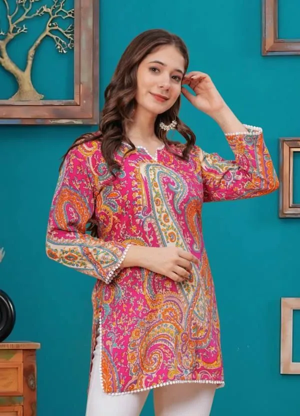 Pink_Viscose_Rayon_Straight_Kurta_For_Women