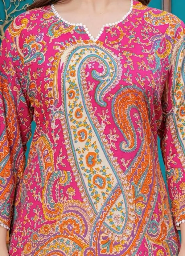 Pink_Viscose_Rayon_Straight_Kurta_For_Women