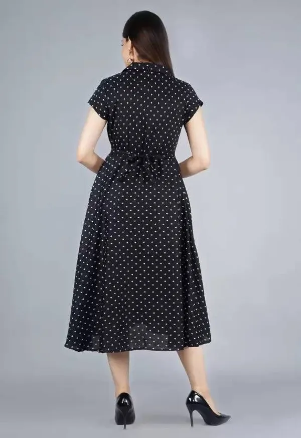 Black_Viscose_Rayon_A-Line_Kurta_For_Women