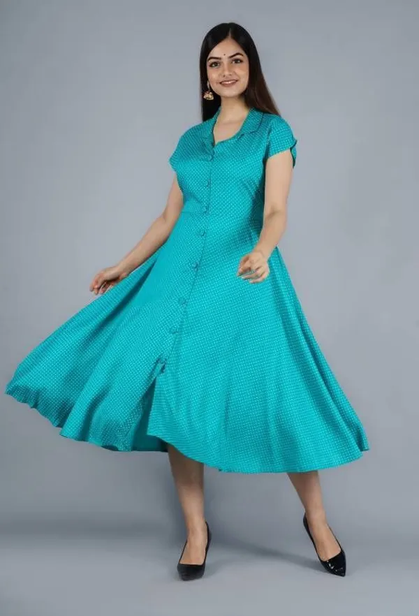 Rama_Green_Viscose_Rayon_A-Line_Kurta_For_Women