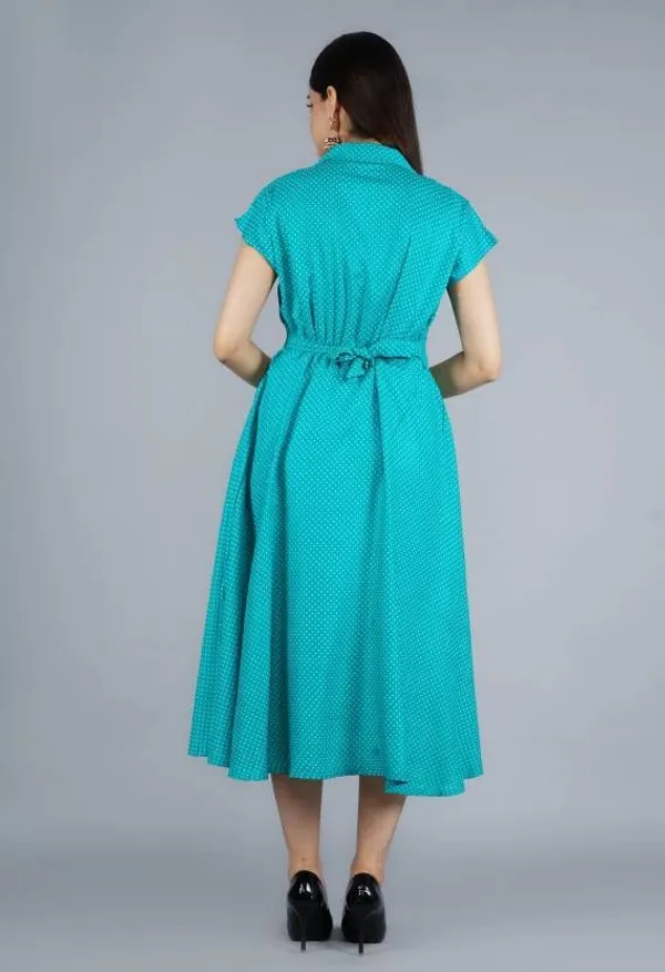 Rama_Green_Viscose_Rayon_A-Line_Kurta_For_Women