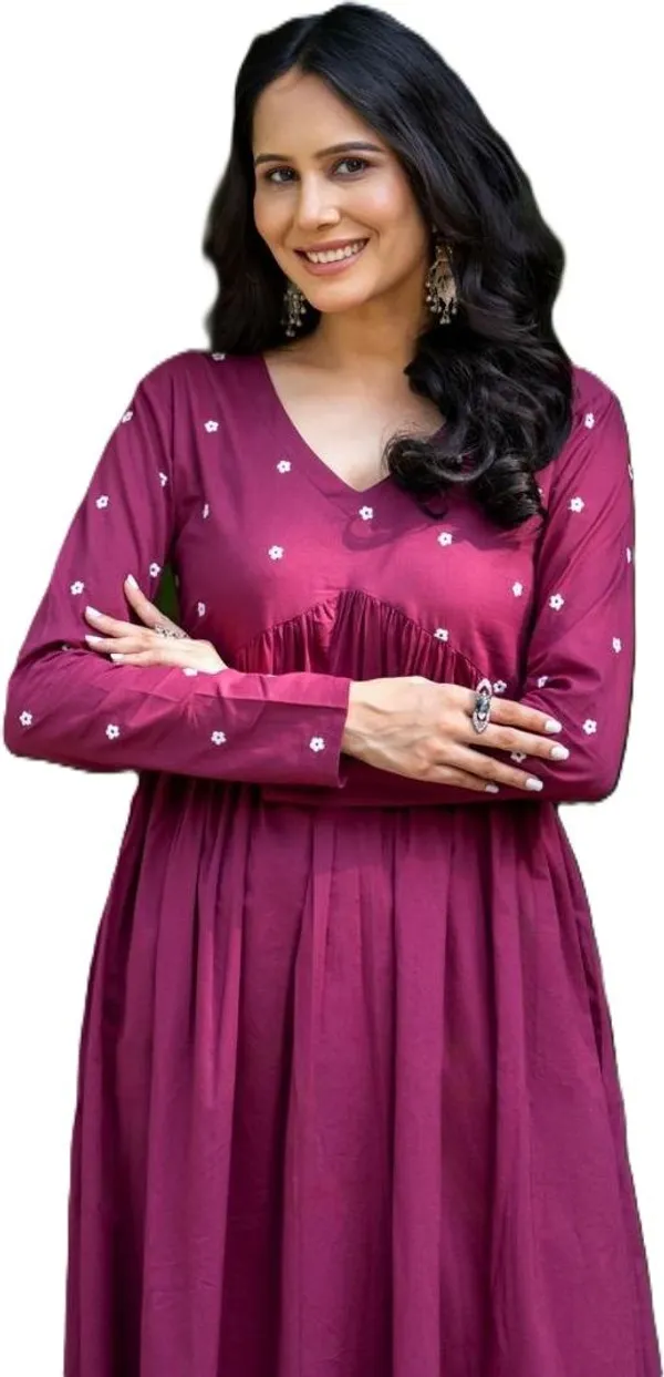 Purple_Viscose_Rayon_Embroidered_Kurta_Pyjama_For_Women
