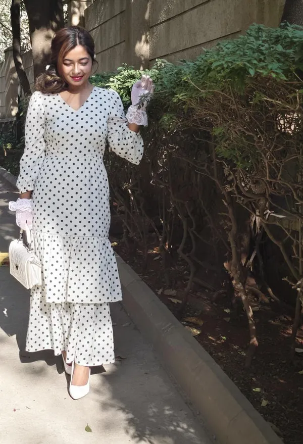 White_Georgette_Premium_Dress_For_Women