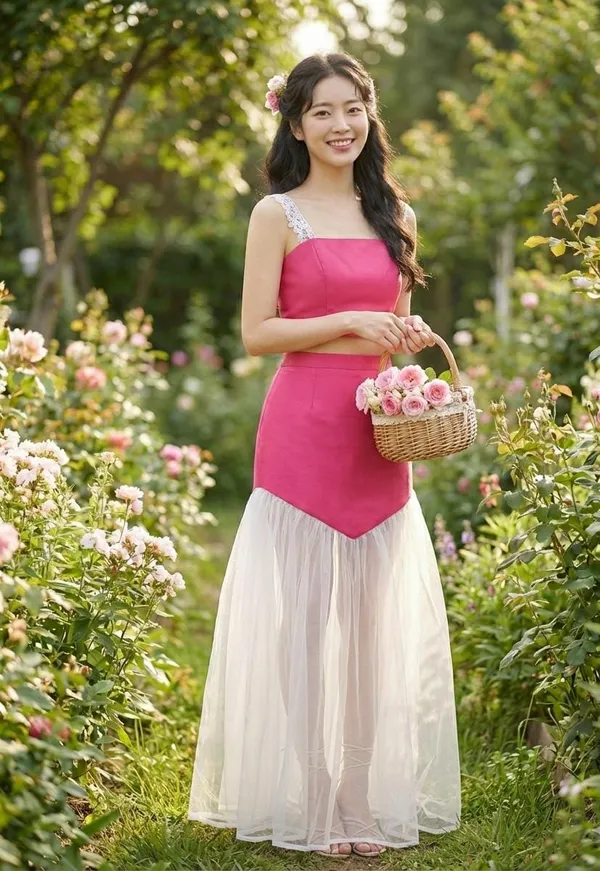 Pink_Cotton_Net_Premium_Co-Ord_Set_For_Women