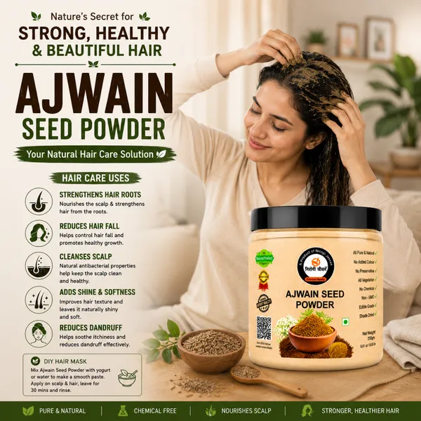 Nirogi_Jeevan_AJWAIN_SEED_Powder_|_All_Pure,_Natural_&_Organic_Grade_|_Daily_Healthy_Drink_|_Cooking-Health-Skin_&_Hair_Care_|_250gram_|_Pack_of_01