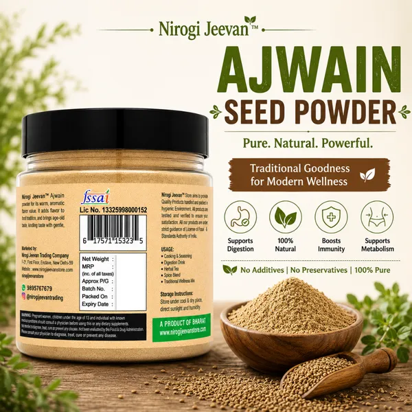 Nirogi_Jeevan_AJWAIN_SEED_Powder_|_All_Pure,_Natural_&_Organic_Grade_|_Daily_Healthy_Drink_|_Cooking-Health-Skin_&_Hair_Care_|_250gram_|_Pack_of_01