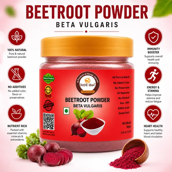 Nirogi_Jeevan™_Beetroot_Powder_|_All_Pure,_Natural_&_Organic_Grade_|_Edible,_Cooking,_Skin_Care,_Hair_Care_|_100g_|_Pack_of_2_|_Total_200_Grams