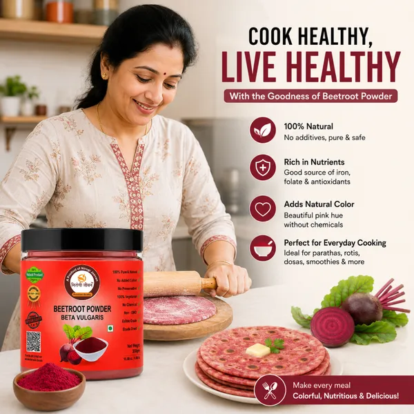Nirogi_Jeevan™_Beetroot_Powder_|_All_Pure,_Natural_&_Organic_Grade_|_Edible,_Cooking,_Skin_Care,_Hair_Care_|_300g_|_Pack_of_1