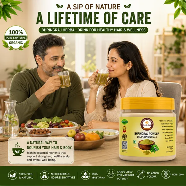 Nirogi_Jeevan™_Bhringraj_Powder_|All_Pure,_Natural_&_Organic_Grade_|Edible_Grade_||For_Natural_Hair_Growth_|_Eclipta_Prostrata_|_100gX2_|_Pack_of_02_|Total_200_gram