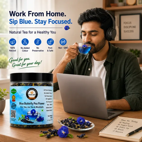 Nirogi_Jeevan™_Blue_Butterfly_Pea_Flower_Tea_|_Organic_Grade_Antioxidant_Rich_Herbal_Tea_|_Supports_Metabolism,_Detox,_Immunity_&_Skin_Vitality_|_Daily_Wellness_Drink_|_60_Gram_|_120_Servings