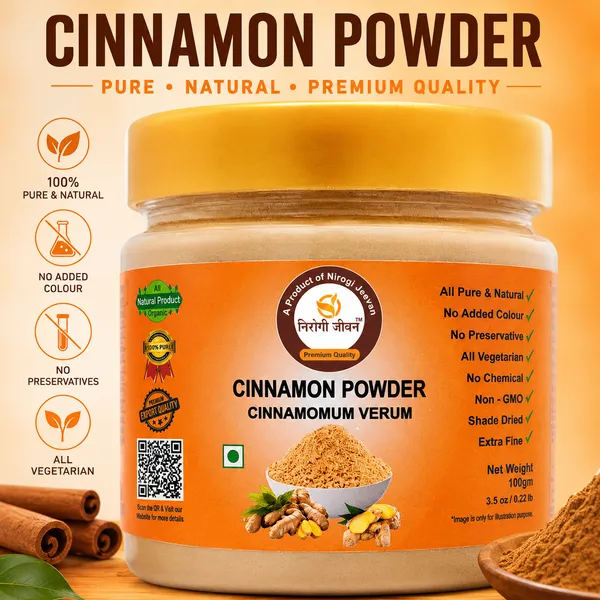 Nirogi_Jeevan™_Cinnamon_Powder_|_All_Pure,_Natural_&_Organic_Grade_|_Cooking_,_Healthy_Drink_|_Daalchini_Powder_|_Shrilankan_Origin_|_100gram_|_Pack_of_01