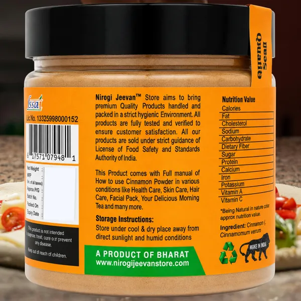 Nirogi_Jeevan™_Cinnamon_Powder_|_All_Pure,_Natural_&_Organic_Grade_|_Cooking_,_Healthy_Drink_|_Daalchini_Powder_|_Shrilankan_Origin_|_250gram_|_Pack_of_01