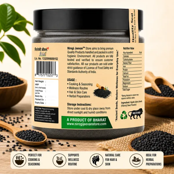 Nirogi_Jeevan™_Kalonji_Seed_Powder_|_All_Pure,_Natural_&_Organic_Grade_|_Cooking,_Hair_&_Skin_Care_|_Weight_Loss_|_Improves_digestions_|_300g_|_Pack_of_01