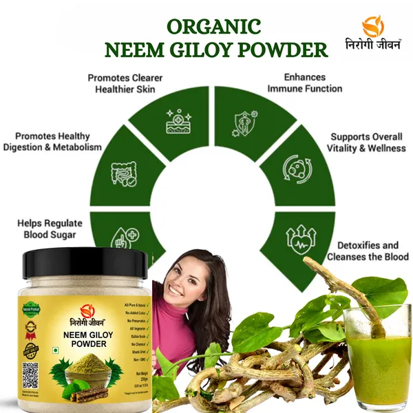 Nirogi_Jeevan™_Neem_Giloy_Powder_|_All_Pure,_Natural_&_Organic_|_Supports_Immunity_|_Improving_Liver_Function_|_Regulates_Blood_Sugar_|_250g_|Pack_of_01