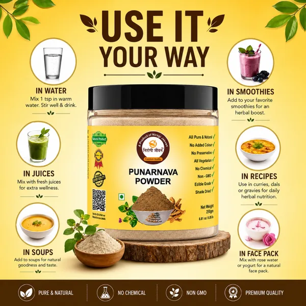 Nirogi_Jeevan™_Punarnava_Root_Powder_|_All_Pure,_Natural_&_Organic_Grade_|_Edible,_Daily_Healthy_Drink_|_Healthy_Eye,_Kidney_&_Liver_|_250gram_|_Pack_of_01