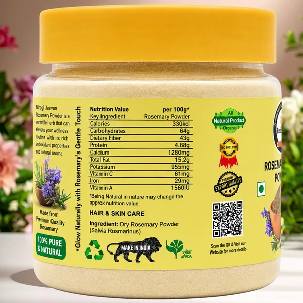 Nirogi_Jeevan™_Rosemary_Leaf_Powder|_All_Pure,_Natural_&_Organic_|_Edible_-_Cooking_|_Natural_Hair_Growth_Support|_100g_|_Pack_of_01