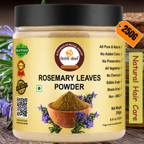 Nirogi_Jeevan™_Rosemary_Leaf_Powder|_All_Pure,_Natural_&_Organic_|_Edible_-_Cooking_|_Natural_Hair_Growth_Support|_250g_|_Pack_of_01