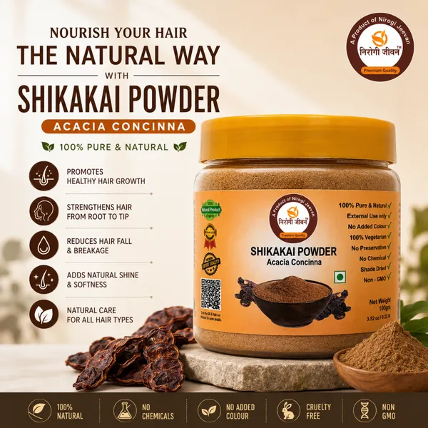 Nirogi_Jeevan™_Shikakai_Powder_-_Acacia_concinna_|_All_Pure,_Natural_&_Organic_Grade_|_Hair_Conditioning,_Shine,_Care_&_Growth_|_100X2_(200_grams)_|_Pack_of_02