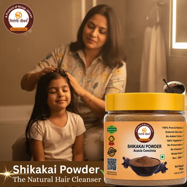 Nirogi_Jeevan™_Shikakai_Powder_-_Acacia_concinna_|_All_Pure,_Natural_&_Organic_Grade_|_Hair_Conditioning,_Shine,_Care_&_Growth_|_100X2_(200_grams)_|_Pack_of_02